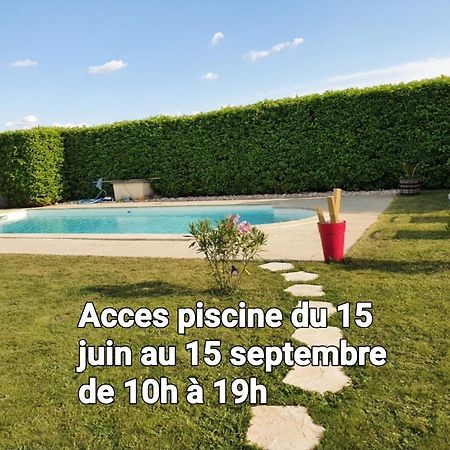 Au Calme, Confortable Avec Terrasse Le Pouzin Bagian luar foto