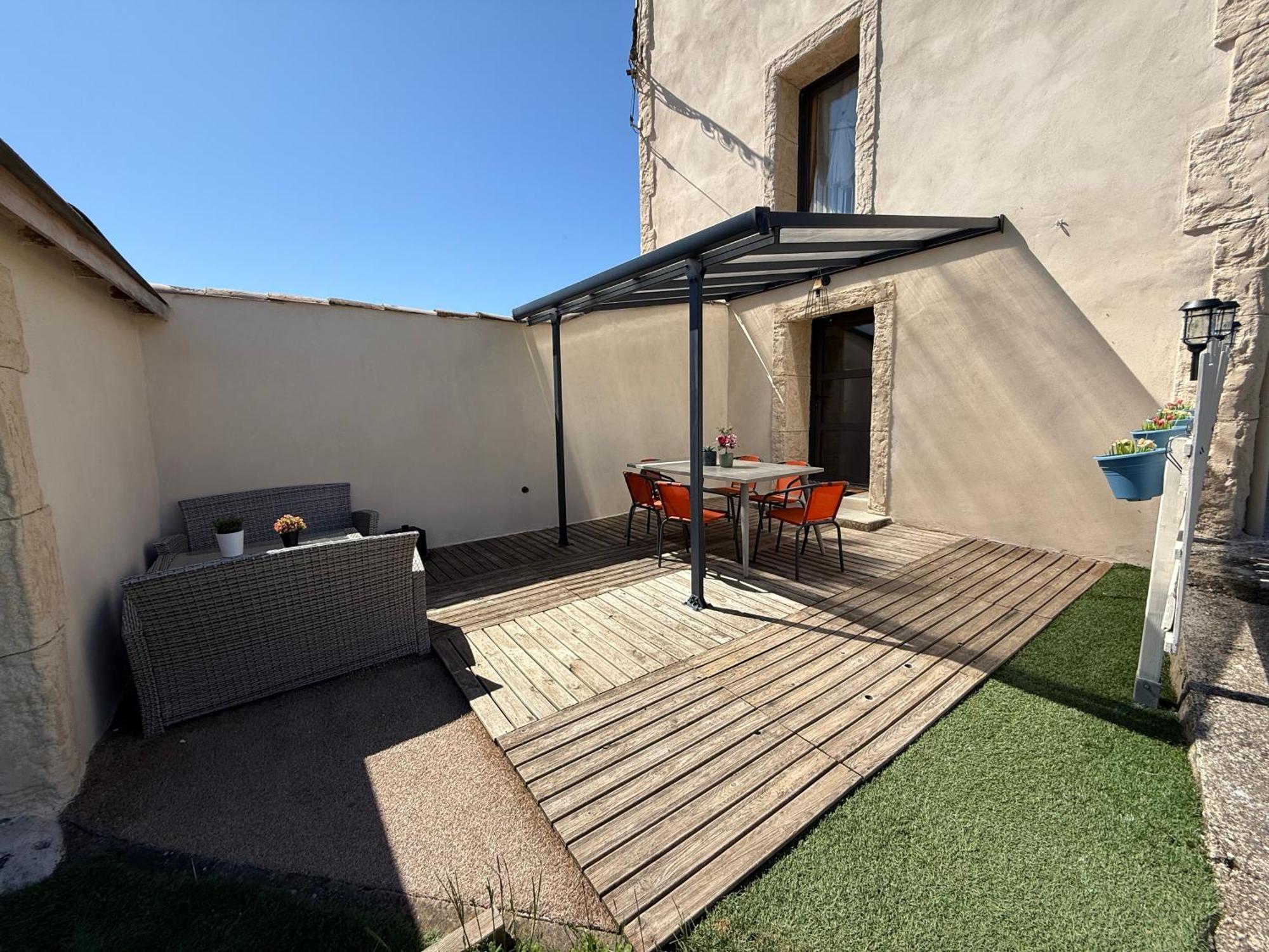 Au Calme, Confortable Avec Terrasse Le Pouzin Bagian luar foto